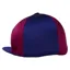 Hy Equestrian Two Tone Hat Cover in Navy/Maroon